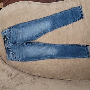 Express Mid Rise Skinny Jeans